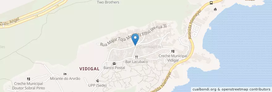 Mapa de ubicacion de Pizzaria 3 Irmãos en Brazilië, Regio Zuidoost, Rio De Janeiro, Região Metropolitana Do Rio De Janeiro, Região Geográfica Imediata Do Rio De Janeiro, Região Geográfica Intermediária Do Rio De Janeiro, Rio De Janeiro.