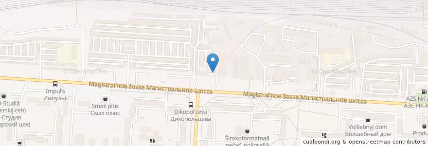 Mapa de ubicacion de Автомойка en Rússia, Distrito Federal Oriental, Krai De Khabarovsk, Городской Округ Комсомольск-На-Амуре.