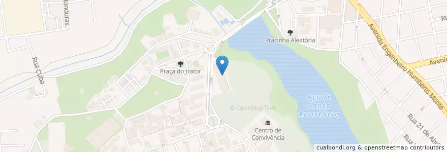 Mapa de ubicacion de Banco do Brasil en 브라질, 북동지방, 세아라, Região Geográfica Intermediária De Fortaleza, Microrregião De Fortaleza, 포르탈레자.