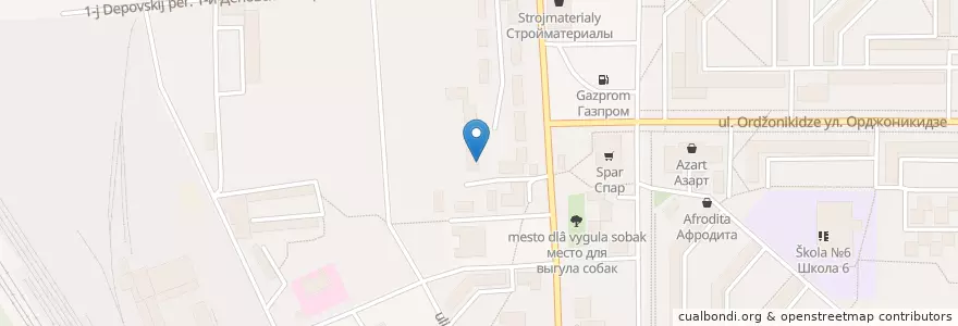Mapa de ubicacion de Пивной бочонок en Russland, Föderationskreis Zentralrussland, Oblast Tula, Городской Округ Новомосковск.