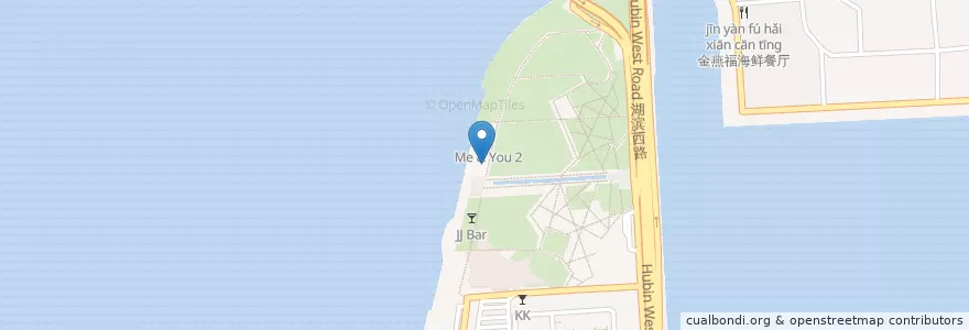 Mapa de ubicacion de Havanna Beach en الصين, فوجيان.