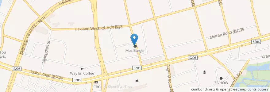 Mapa de ubicacion de 汉堡王 en China, Fuquiém, 思明区.