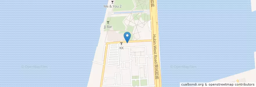 Mapa de ubicacion de The Key en چین, فوجیان.