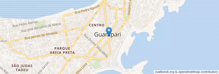 Mapa de ubicacion de Mauro's Bar en Brésil, Région Sud-Est, Espírito Santo.