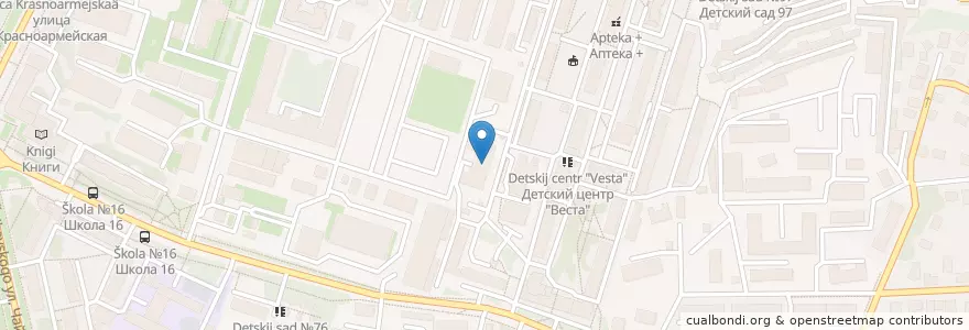 Mapa de ubicacion de Владимирский гарнизонный военный суд en Rusia, Distrito Federal Central, Óblast De Vladímir, Городской Округ Владимир.