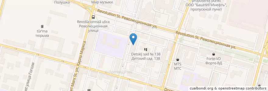 Mapa de ubicacion de Фармленд en روسیه, Приволжский Федеральный Округ, Башкортостан, Городской Округ Уфа.