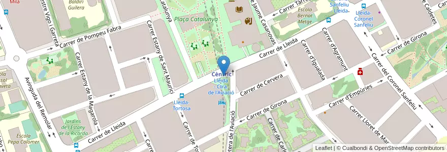 Mapa de ubicacion de 203 Centric 2 en اسپانیا, Catalunya, Barcelona, Baix Llobregat, El Prat De Llobregat.