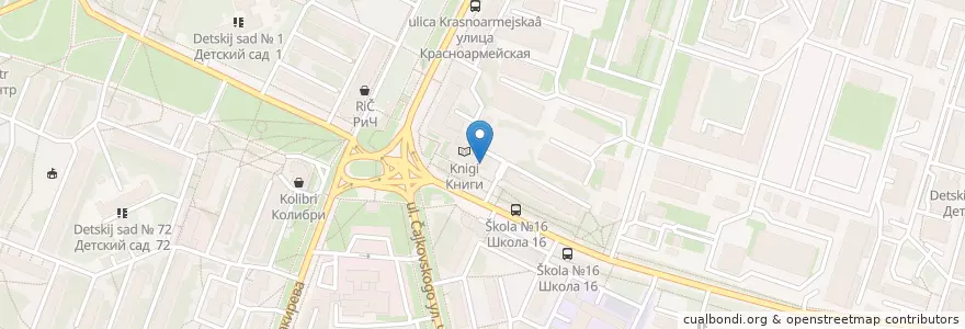Mapa de ubicacion de Будьте здоровы en Russland, Föderationskreis Zentralrussland, Oblast Wladimir, Городской Округ Владимир.