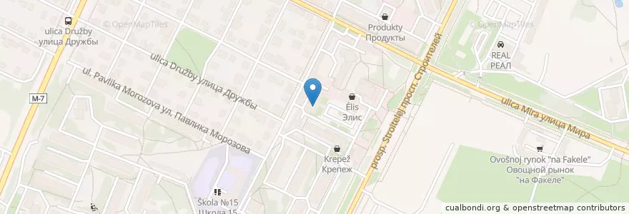 Mapa de ubicacion de Альт en Rússia, Distrito Federal Central, Владимирская Область, Городской Округ Владимир.