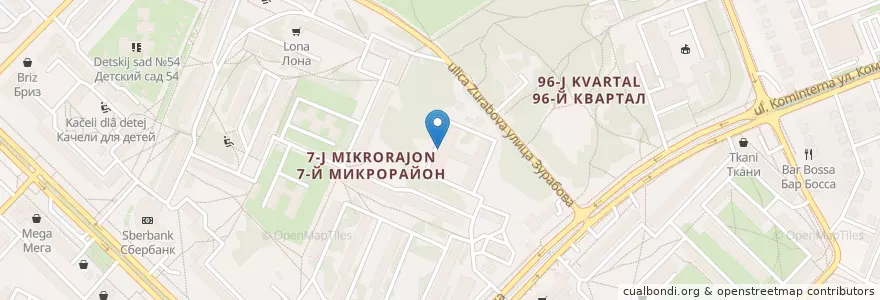 Mapa de ubicacion de Школа №2 en Russland, Föderationskreis Sibirien, Oblast Irkutsk, Ангарский Городской Округ.