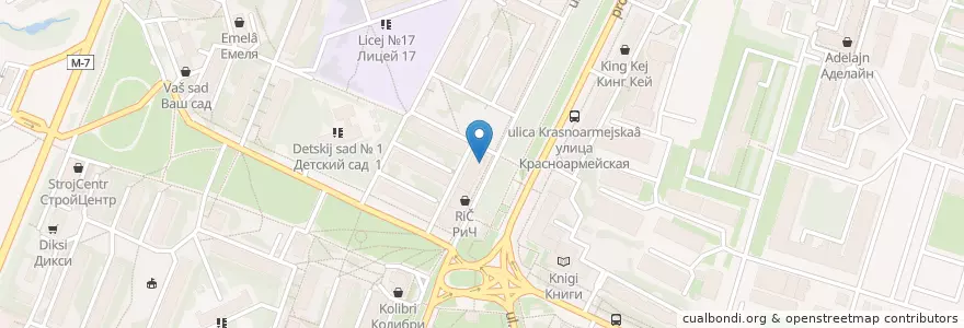 Mapa de ubicacion de Сбербанк en روسیه, Центральный Федеральный Округ, Владимирская Область, Городской Округ Владимир.