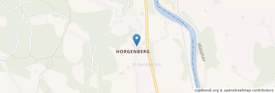 Mapa de ubicacion de Horgenberg en Zwitserland, Glarus, Glarus Süd.