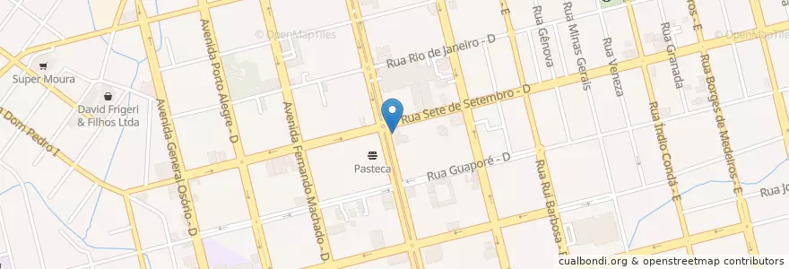 Mapa de ubicacion de Mister X & Baguete en Бразилия, Южный Регион, Санта-Катарина, Região Geográfica Intermediária De Chapecó, Microrregião De Chapecó, Chapecó.