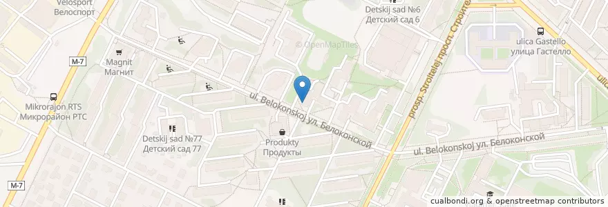 Mapa de ubicacion de Аптека en روسیه, Центральный Федеральный Округ, Владимирская Область, Городской Округ Владимир.