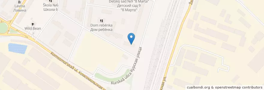 Mapa de ubicacion de Yes en 러시아, Центральный Федеральный Округ, Московская Область, Городской Округ Подольск.