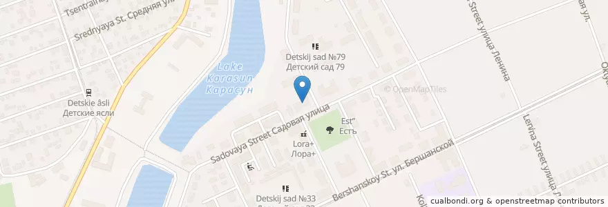 Mapa de ubicacion de Поликлиника №11 en Rusland, Zuidelijk Federaal District, Kraj Krasnodar, Городской Округ Краснодар.