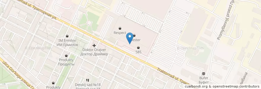 Mapa de ubicacion de АКБ МИнБ en Russia, Distretto Federale Centrale, Владимирская Область, Городской Округ Владимир.