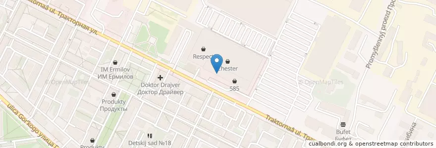 Mapa de ubicacion de Русский стандарт en Rússia, Distrito Federal Central, Владимирская Область, Городской Округ Владимир.