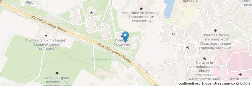 Mapa de ubicacion de Детский доктор en Russia, Distretto Federale Centrale, Владимирская Область, Городской Округ Владимир.