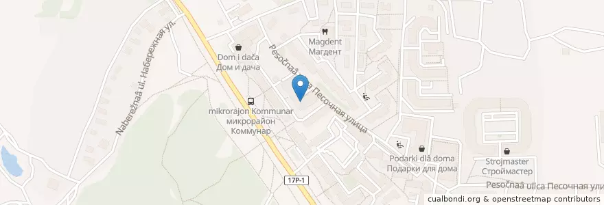 Mapa de ubicacion de Клиника вертебрологии en Rusia, Distrito Federal Central, Óblast De Vladímir, Городской Округ Владимир.