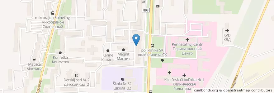 Mapa de ubicacion de Фармленд en Rusland, Приволжский Федеральный Округ, Basjkirostan, Городской Округ Стерлитамак.