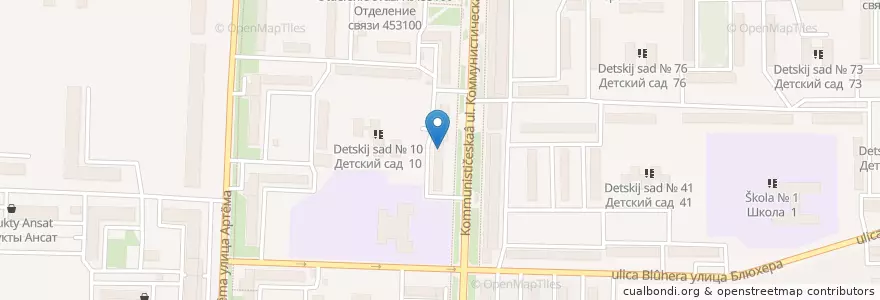 Mapa de ubicacion de Фармленд en روسيا, Приволжский Федеральный Округ, باشقورستان, Городской Округ Стерлитамак.