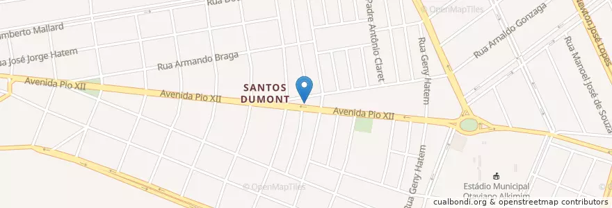 Mapa de ubicacion de Bar e Restaurante do Bahiano en ブラジル, 南東部地域, ミナス ジェライス, Microrregião Pirapora, Região Geográfica Intermediária De Montes Claros, Pirapora.