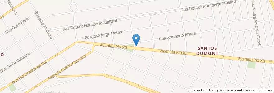 Mapa de ubicacion de Paulinho Lanches en ブラジル, 南東部地域, ミナス ジェライス, Microrregião Pirapora, Região Geográfica Intermediária De Montes Claros, Pirapora.
