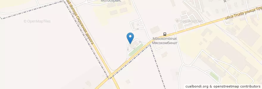 Mapa de ubicacion de Газпром нефть №27 en Russia, Distretto Federale Centrale, Oblast' Di Jaroslavl', Рыбинский Район, Городской Округ Рыбинск.