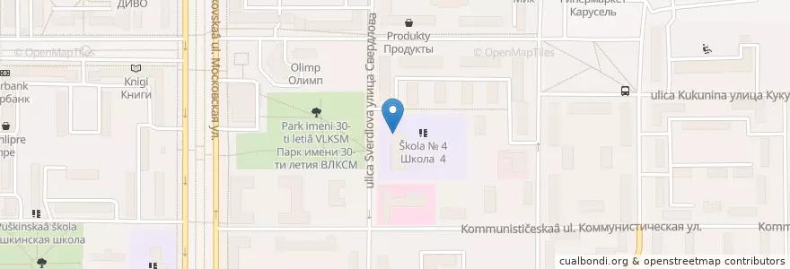 Mapa de ubicacion de Старт en Rússia, Distrito Federal Central, Тульская Область, Городской Округ Новомосковск.