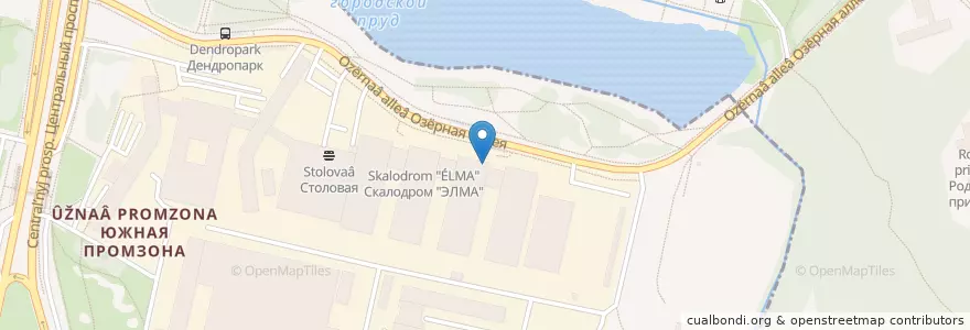 Mapa de ubicacion de Кафетерий en روسيا, Центральный Федеральный Округ, محافظة موسكو, Москва, Зеленоградский Административный Округ.