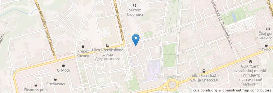 Mapa de ubicacion de Виванда en Rusland, Centraal Federaal District, Владимирская Область, Городской Округ Владимир.