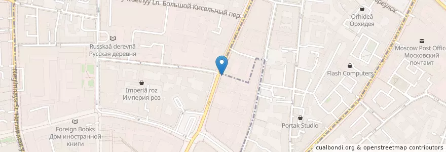 Mapa de ubicacion de ВТБ en Russland, Föderationskreis Zentralrussland, Moskau, Zentraler Verwaltungsbezirk, Мещанский Район.