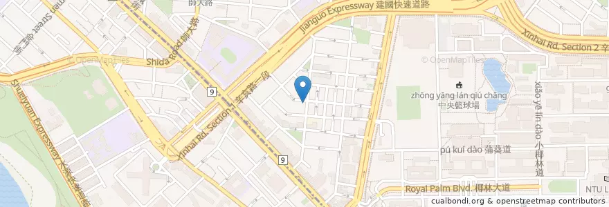 Mapa de ubicacion de 璐巴咖啡店 en Taiwan, 新北市, Taipé.