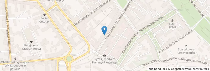 Mapa de ubicacion de Я люблю тебя, жизнь en Russia, Central Federal District, Yaroslavl Oblast, Yaroslavsky District, Yaroslavl.