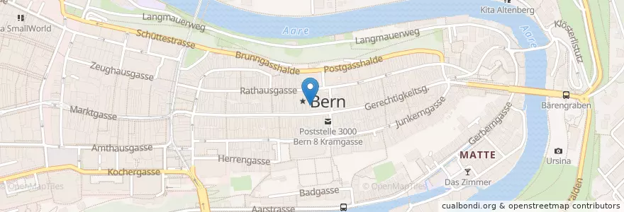 Mapa de ubicacion de Orbital Garden en スイス, ベルン, Verwaltungsregion Bern-Mittelland, Verwaltungskreis Bern-Mittelland, Bern.
