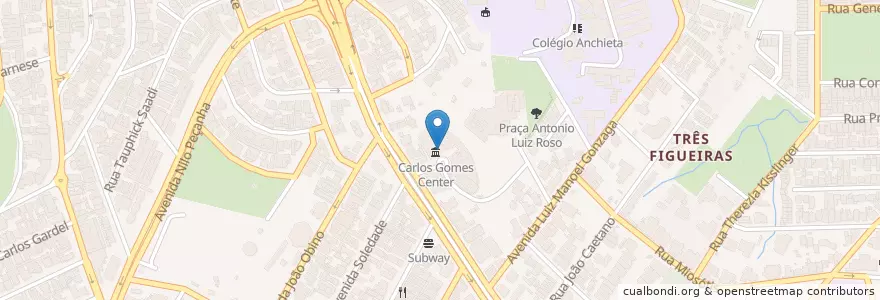 Mapa de ubicacion de Santander en Brasile, Regione Sud, Rio Grande Do Sul, Regione Metropolitana Di Porto Alegre, Região Geográfica Intermediária De Porto Alegre, Região Geográfica Imediata De Porto Alegre, Porto Alegre.