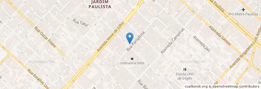 Mapa de ubicacion de Laudras Algosto en Brazil, Jihovýchodní Region, São Paulo, Região Geográfica Intermediária De São Paulo, Região Metropolitana De São Paulo, Região Imediata De São Paulo, São Paulo.