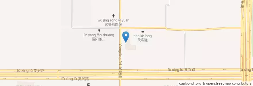 Mapa de ubicacion de 美锦酒家 en Cina, Pechino, Hebei, 海淀区.