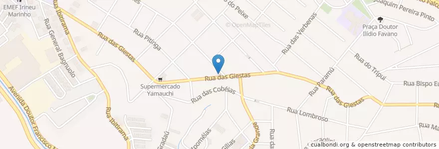Mapa de ubicacion de Nakato Sushi Restaurante en 브라질, 남동지방, 상파울루, Região Geográfica Intermediária De São Paulo, Região Metropolitana De São Paulo, Região Imediata De São Paulo, 상파울루.