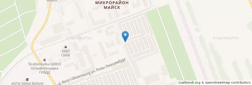 Mapa de ubicacion de ГК Майск-4 en Rússia, Distrito Federal Siberiano, Oblast De Irkutsk, Ангарский Городской Округ.