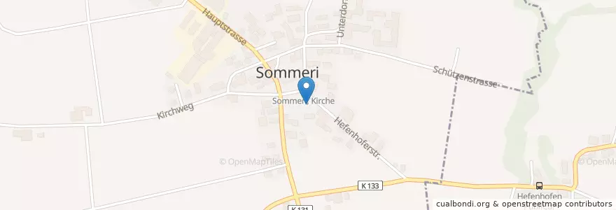 Mapa de ubicacion de Spielgruppe Müslinest en Svizzera, Turgovia, Bezirk Arbon, Sommeri.