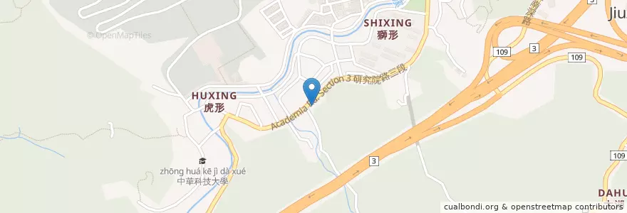 Mapa de ubicacion de 新鮮大堡堡 en تایوان, 新北市, تایپه, 南港區.