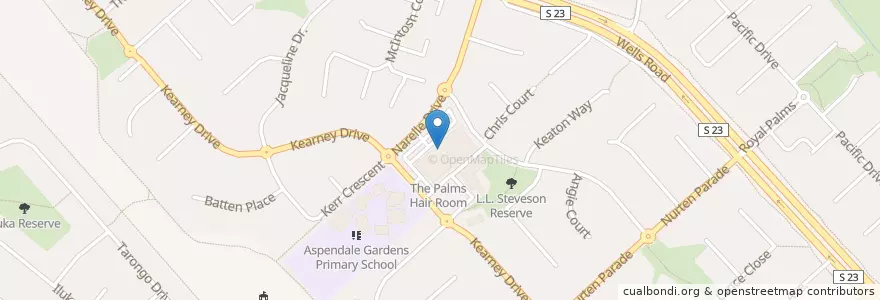 Mapa de ubicacion de My Chemist en Australie, Victoria, City Of Kingston.