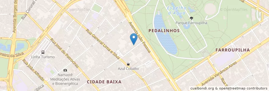 Mapa de ubicacion de Policlínica Militar de Porto Alegre en Бразилия, Южный Регион, Риу-Гранди-Ду-Сул, Região Metropolitana De Porto Alegre, Região Geográfica Intermediária De Porto Alegre, Região Geográfica Imediata De Porto Alegre, Порту-Алегри.