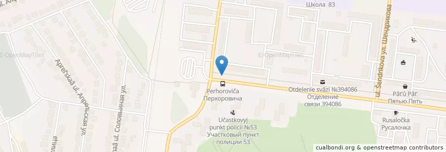Mapa de ubicacion de Русский Аппетит en Rusia, Distrito Federal Central, Óblast De Vorónezh, Городской Округ Воронеж.