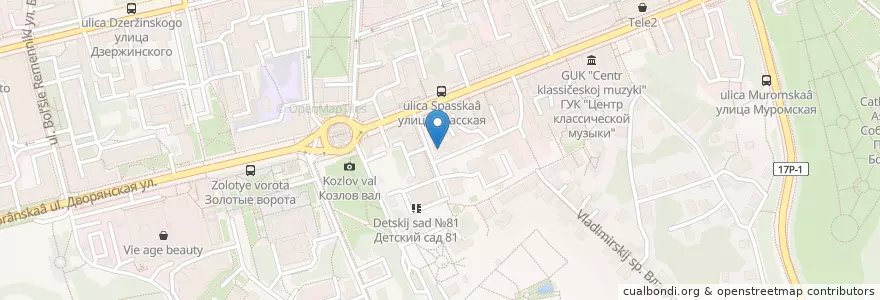 Mapa de ubicacion de РосстрахБанк en Russia, Distretto Federale Centrale, Владимирская Область, Городской Округ Владимир.