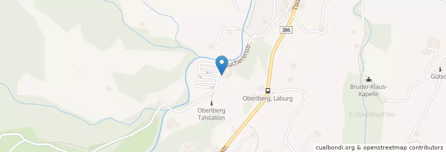 Mapa de ubicacion de Snackbar 13ni en Suiza, Schwyz, Schwyz, Oberiberg.
