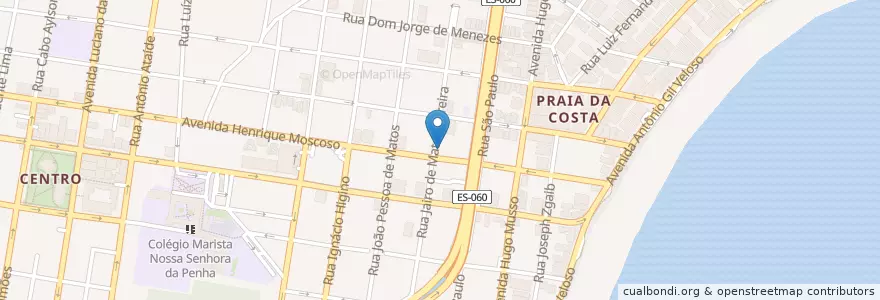 Mapa de ubicacion de Pet Shop Encanto en ブラジル, 南東部地域, エスピリト サント, Região Geográfica Intermediária De Vitória, Região Metropolitana Da Grande Vitória, ヴィラ・ヴェーリャ, Microrregião Vitória.