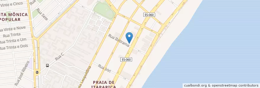 Mapa de ubicacion de Igreja Batista Renovada en Brazil, Jihovýchodní Region, Espírito Santo, Região Geográfica Intermediária De Vitória, Região Metropolitana Da Grande Vitória, Vila Velha, Microrregião Vitória.